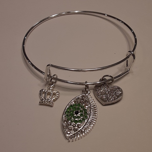 I Love You Crown Bangle (New) - Picture 4 of 4